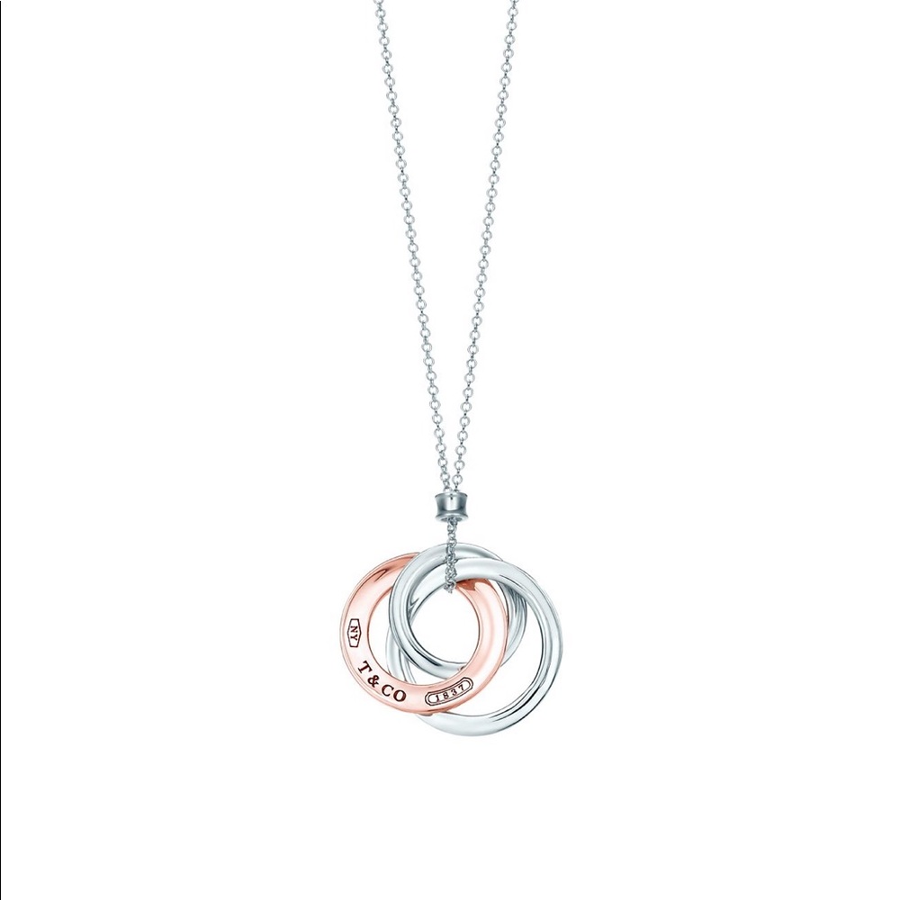 Tiffany’s 1837 silver and rose gold necklace